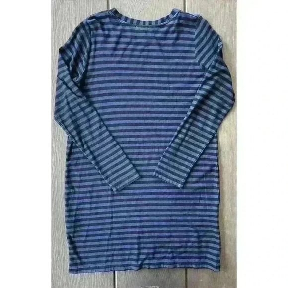 Jane & Delancey Anthropologie Dress Sz Medium Long Sleeve Knee Length Striped - Picture 2 of 9